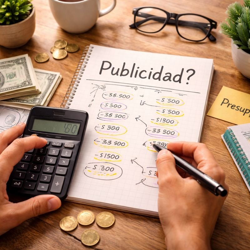 No tengo suficiente dinero para hacer publicidad